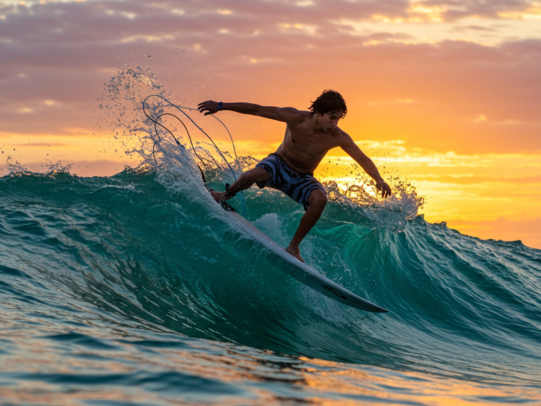surfing